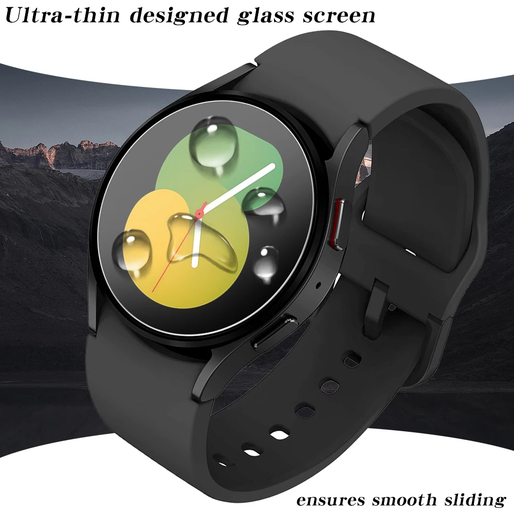 1/2/3/4/5Pcs Tempered Glass for Samsung Galaxy Watch 5 40mm 44mm Anti-Scratch HD Clear Screen Protector Film for Watch 5pro 45mm