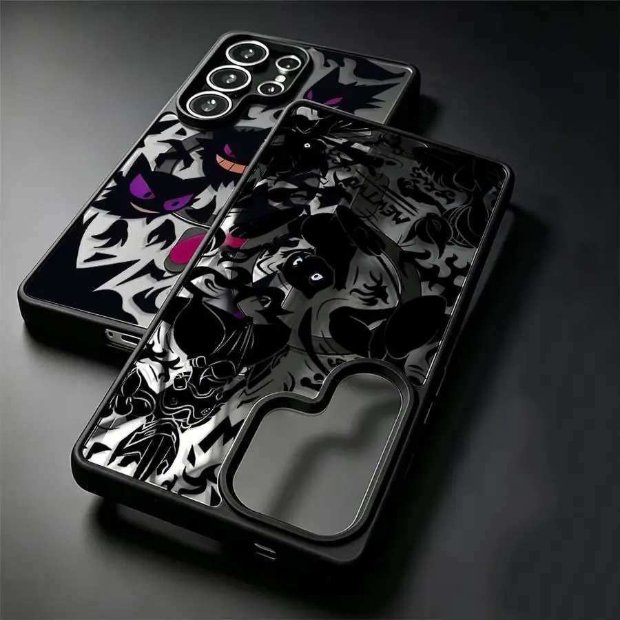 Back Phone Cover Case for Samsung Galaxy S26 Ultra S26+ S22+ S23 S25 Plus S24+ S22 S25+ S23+ S24 FE Anime Pokemon