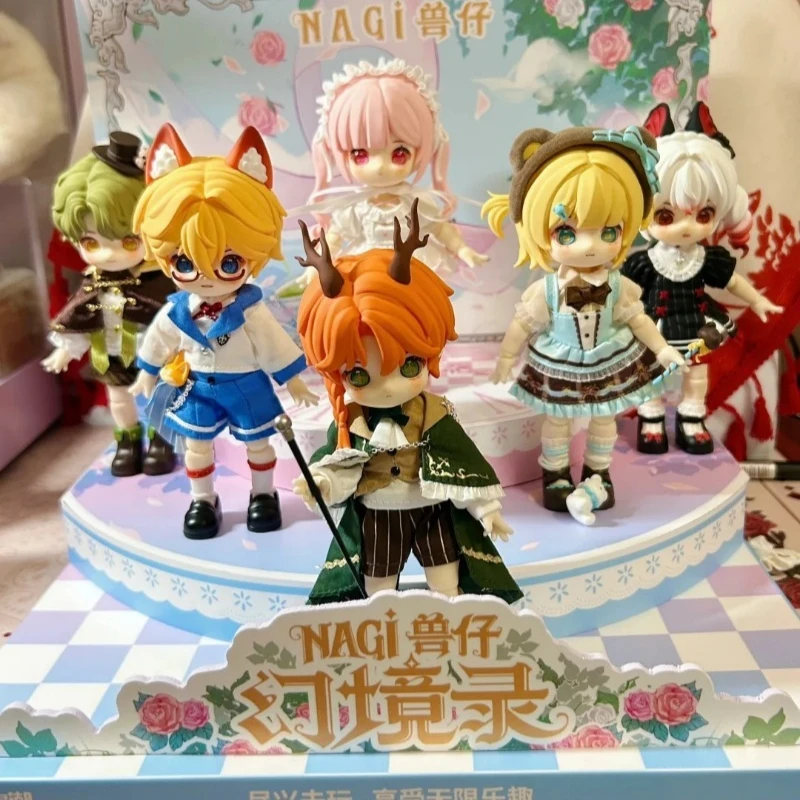 

NAGI серии иллюзионных записей пятого поколения, подвижная кукла, слепая коробка 12, BJD NAGI Mystery Boxes, игровая фигурка Tide, украшение для рабочего стола