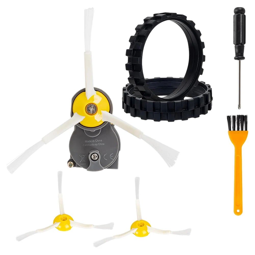 Side Brush Motor Module Tires Wheels Clean Brush Replacement For Roomba 500 600 700 800 900 I3 I7 E6 E5