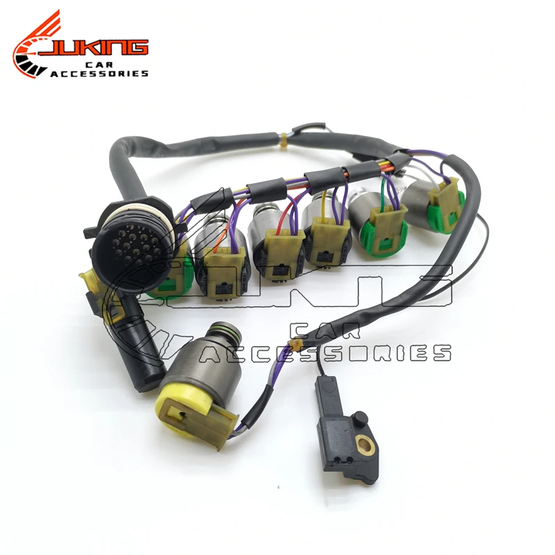 5HP19 Transmission Solenoids Set with Internal Harness 0501314432 0501316463 0501210019 For BMW Audi A6 A8 S4 S6/RS6 Prosche