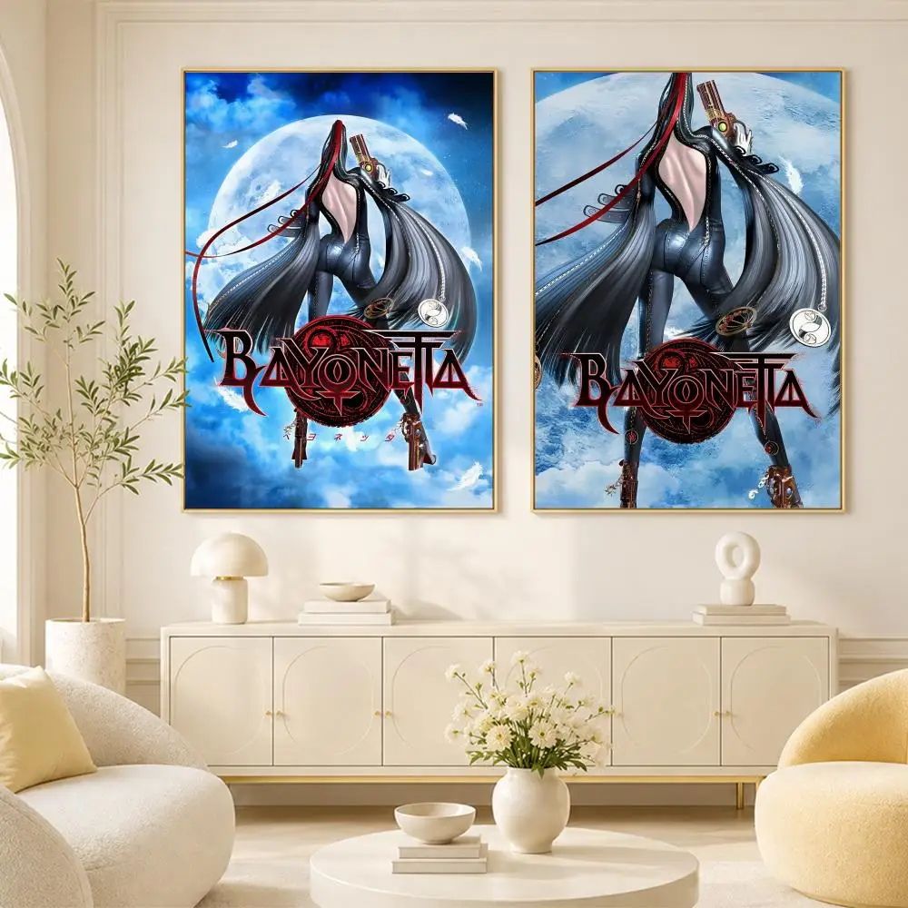 Bayonetta 3 Poster Room Home Decoration Interior Wall Art Printing Garage Posters Gift