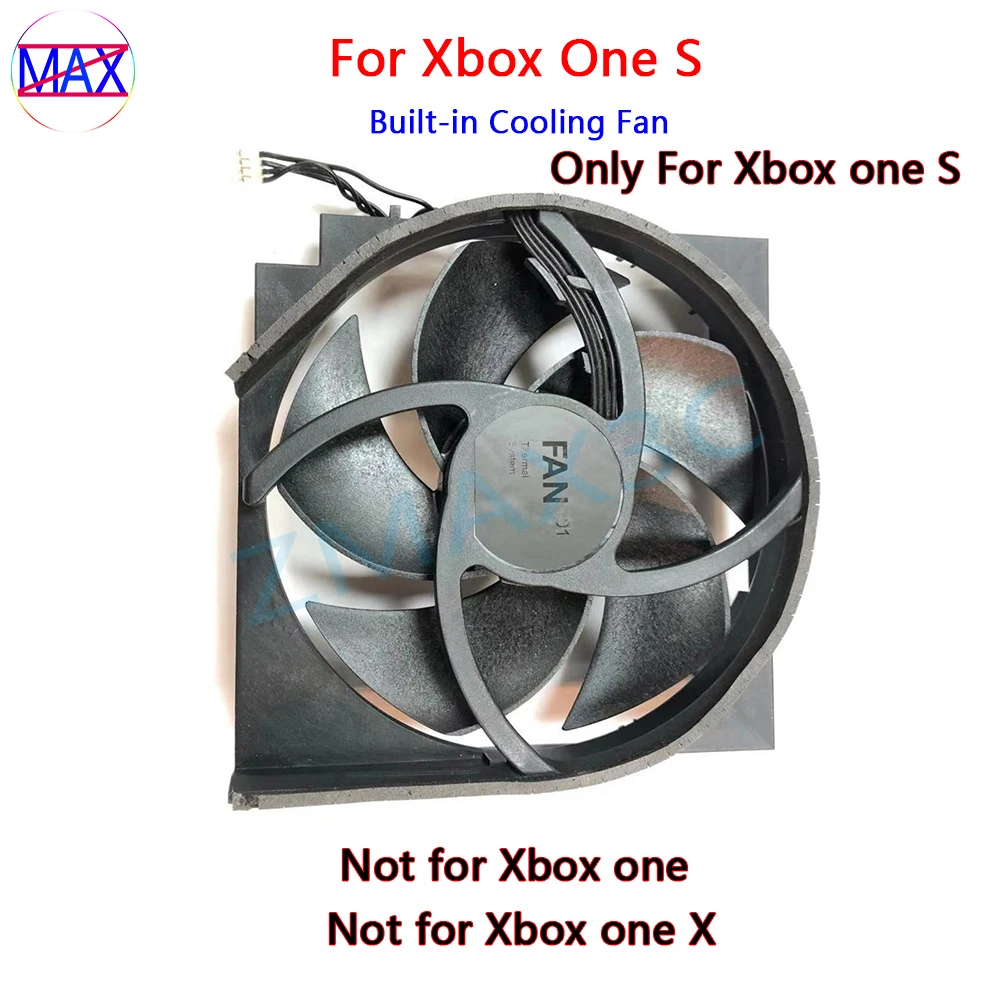 

Встроенный охлаждающий вентилятор для консоли Xbox One S, запасные части для ремонта внутреннего охлаждающего вентилятора/радиатора Xbox One S.