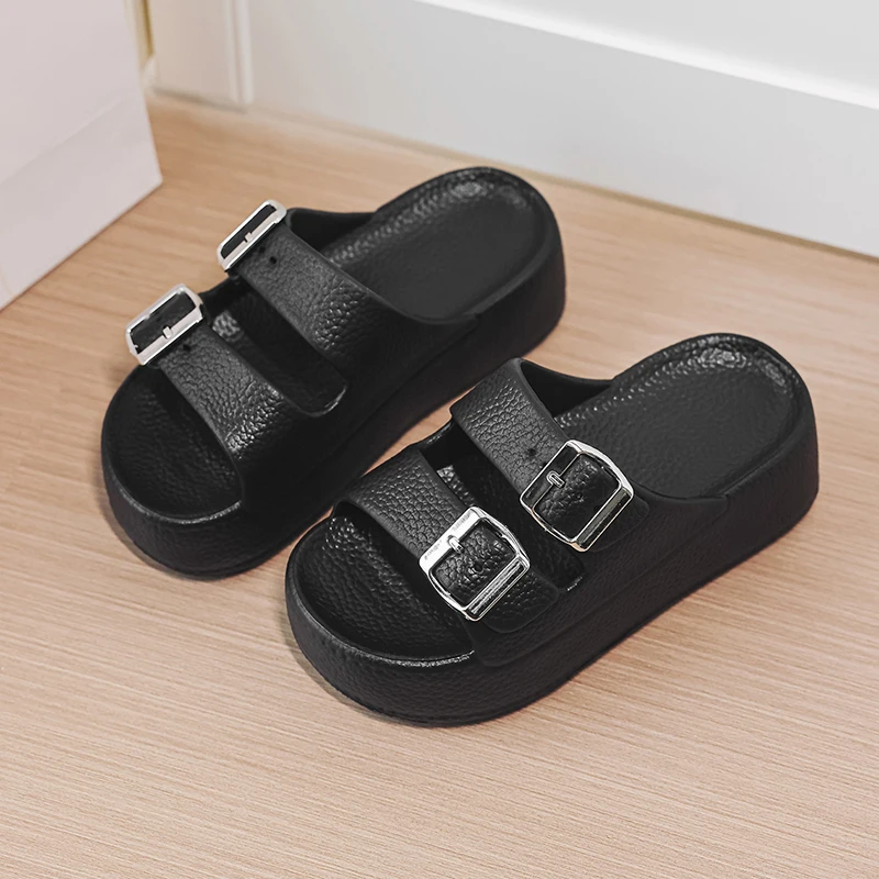 

WomenYUYIN Sandals Light Summer Hollow Breathable Feet Open Toe Beach Sandals Walking Sandals Thick Soled Sandals Female