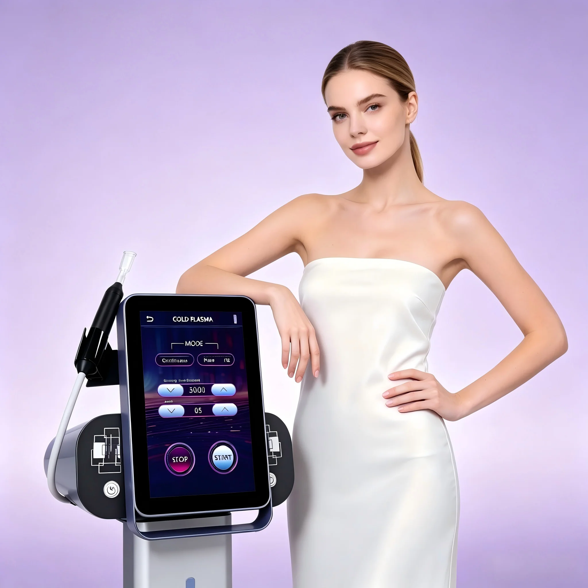 

Cold Plasma Machine Hot Improve Fine Lines Face Skin Rejuvenation Wrinkle Removal Jet Plasma System 6 in 1 Device