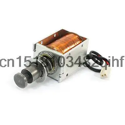 DC24V Pull Linear Motion Solenoid Electromagnet 2mm 2600g 5mm 1700g