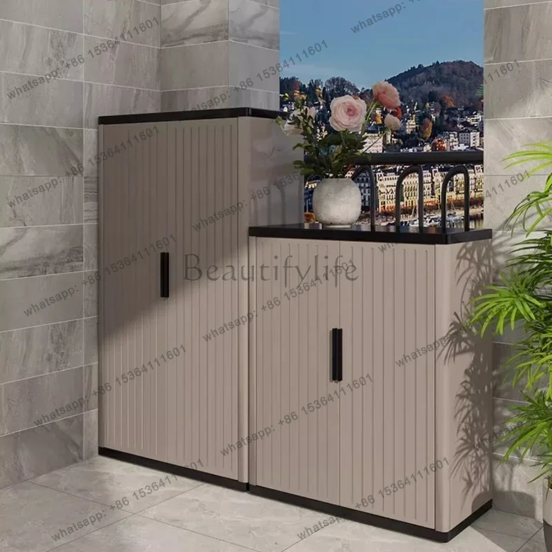 Furniture Steel Paint Waterproof Sunscreen Large Capacity Storage Locker Shoe Organizer Shoes Rack Shoerack Cabinets Cabinet