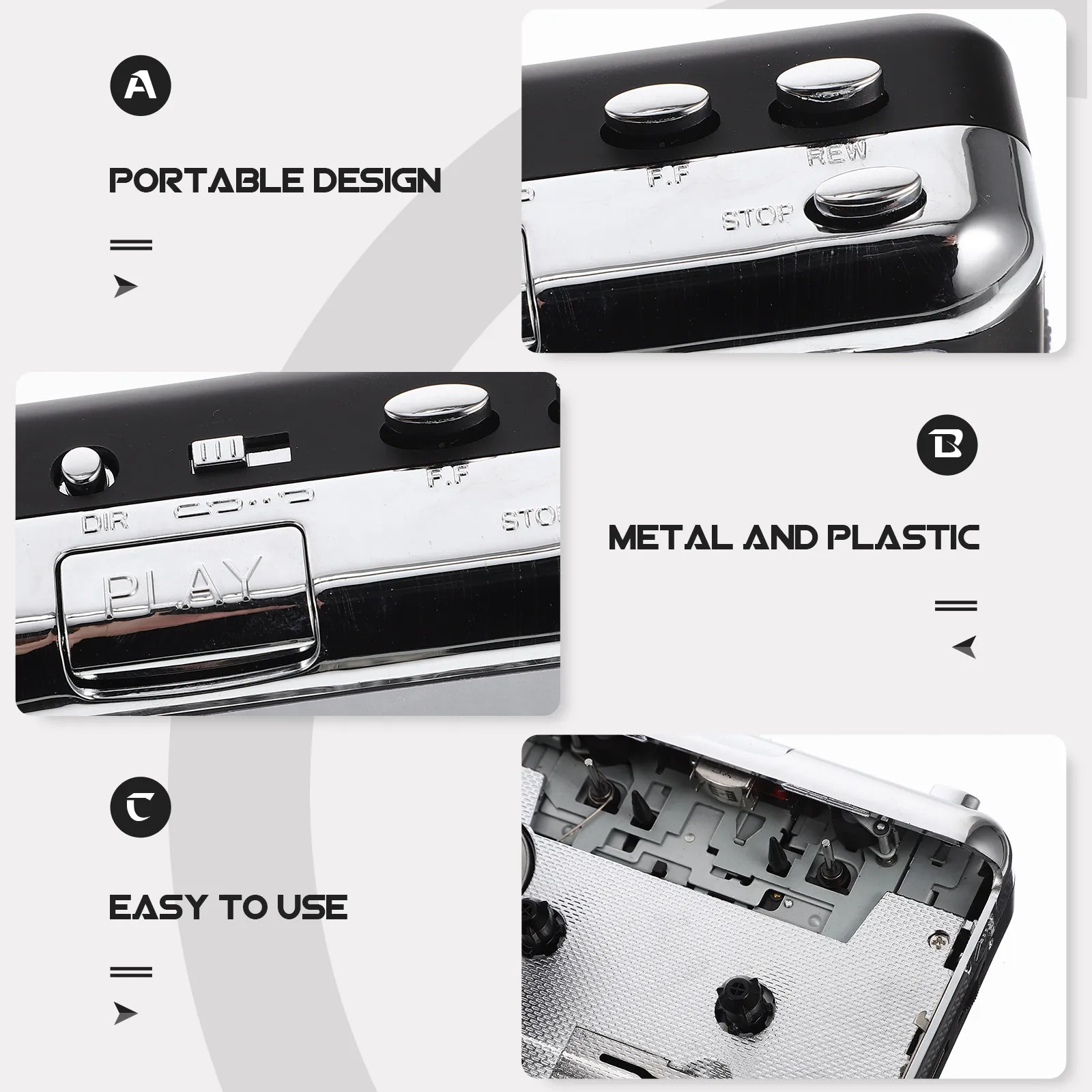 

USB-конвертер для кассет, портативный кассетный плеер, преобразует кассеты в MP3, программное обеспечение в комплекте или питание от USB, высокое качество звука
