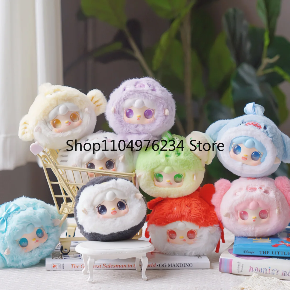 

YookV6 Ocean Baby Series слепая коробка плюшевая кукла сумка кулон брелок настольный декор фигурка куклы модная игрушка милые плюшевые подарки