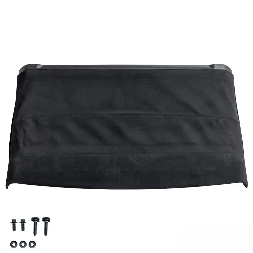 Waterproof Convertible Kit  Black Flannel Sunshade Roof Cover Retractable  1/3 Soft Top for  Bronco 2021-2024