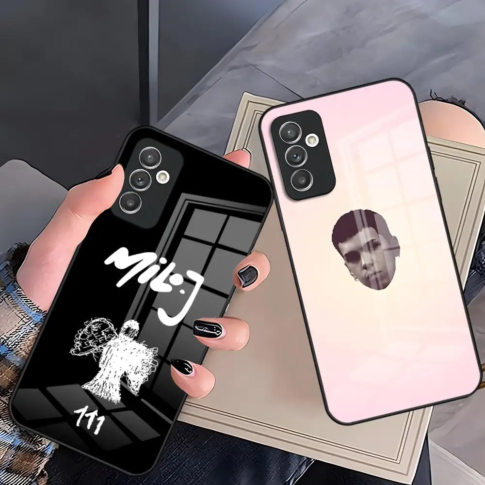 Singer M-Milo J Phone Case For Samsung A27 A37 A33 5G A54 A36 A35 A56 A52 A17 Shockproof Glass Cover