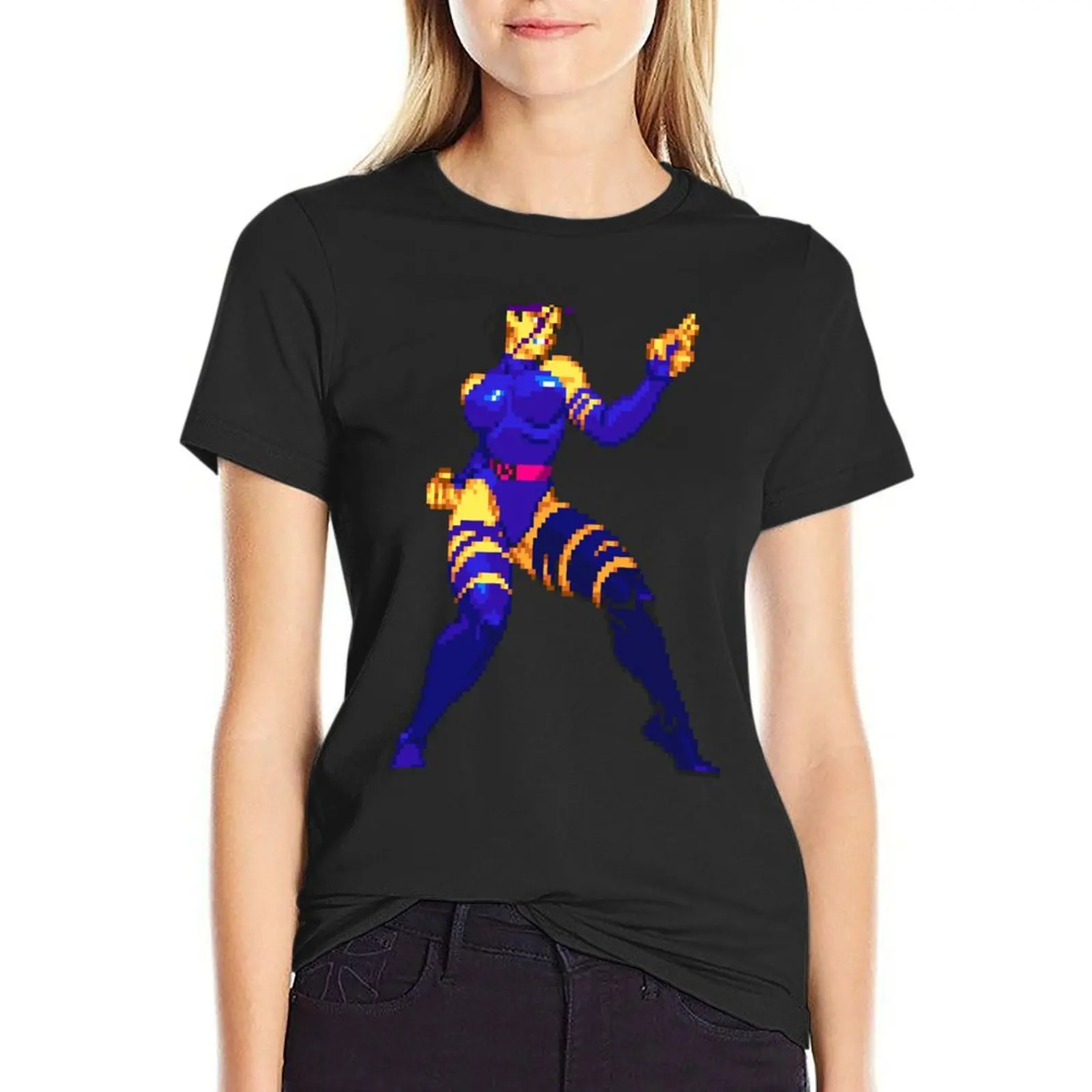 

Psylocke Stance MvC2 T-Shirt tees female animal prinfor tshirts woman