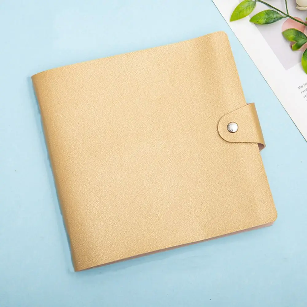 PU Leather Money Savings Binder Portable Waterproof Envelop Savings Challenges Book Refillable Storage Wallet Cash Budget Binder