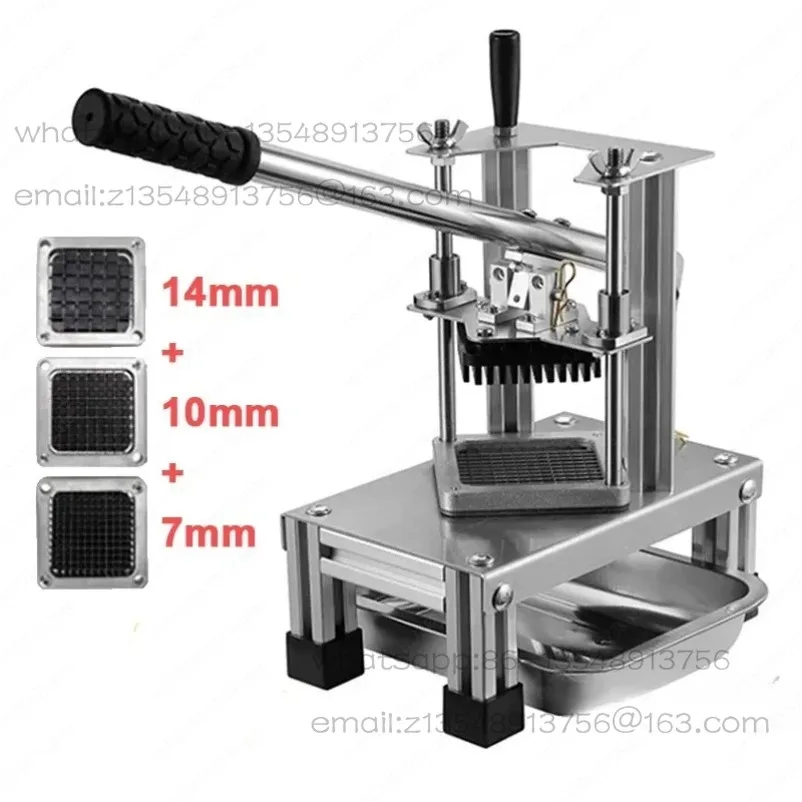 Chip cutter artifact, potato chips, carrot, cucumber, onion cutter, dicing commercial vertical stainless steel lotus root