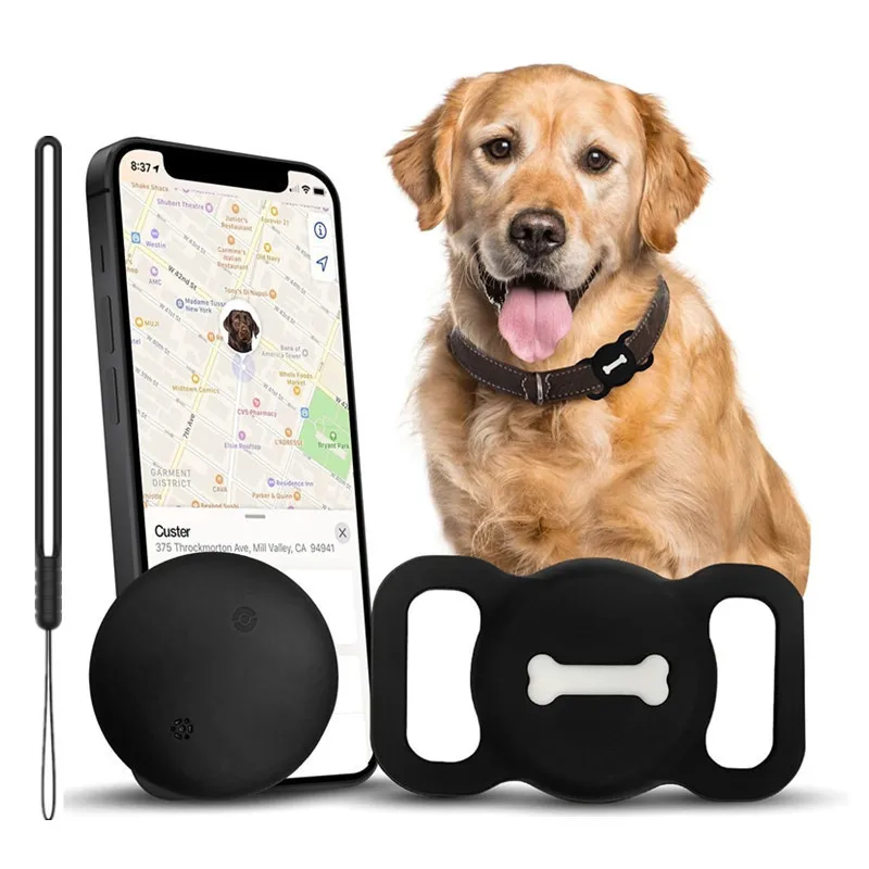 

Умный GPS-трекер, совместимый с AirTag и приложением Apple Find My, для автомобиля, домашних животных, багажа, водонепроницаемый (IP67)