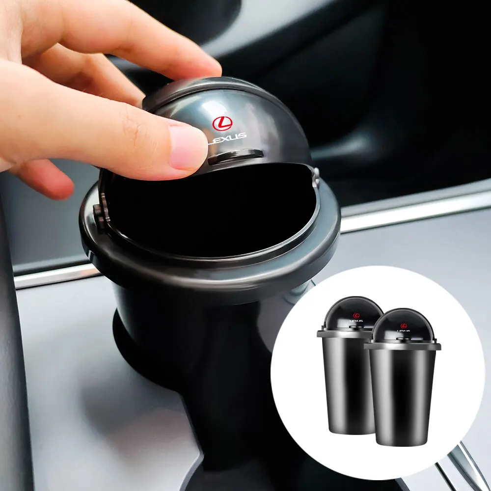 

1 шт. автомобильный органайзер для мусора, герметичный держатель для стаканов, стильный дизайн для Lexus IS250 LS430 RX450h NX LX570 IS300 ES IS200 CT200h GS300