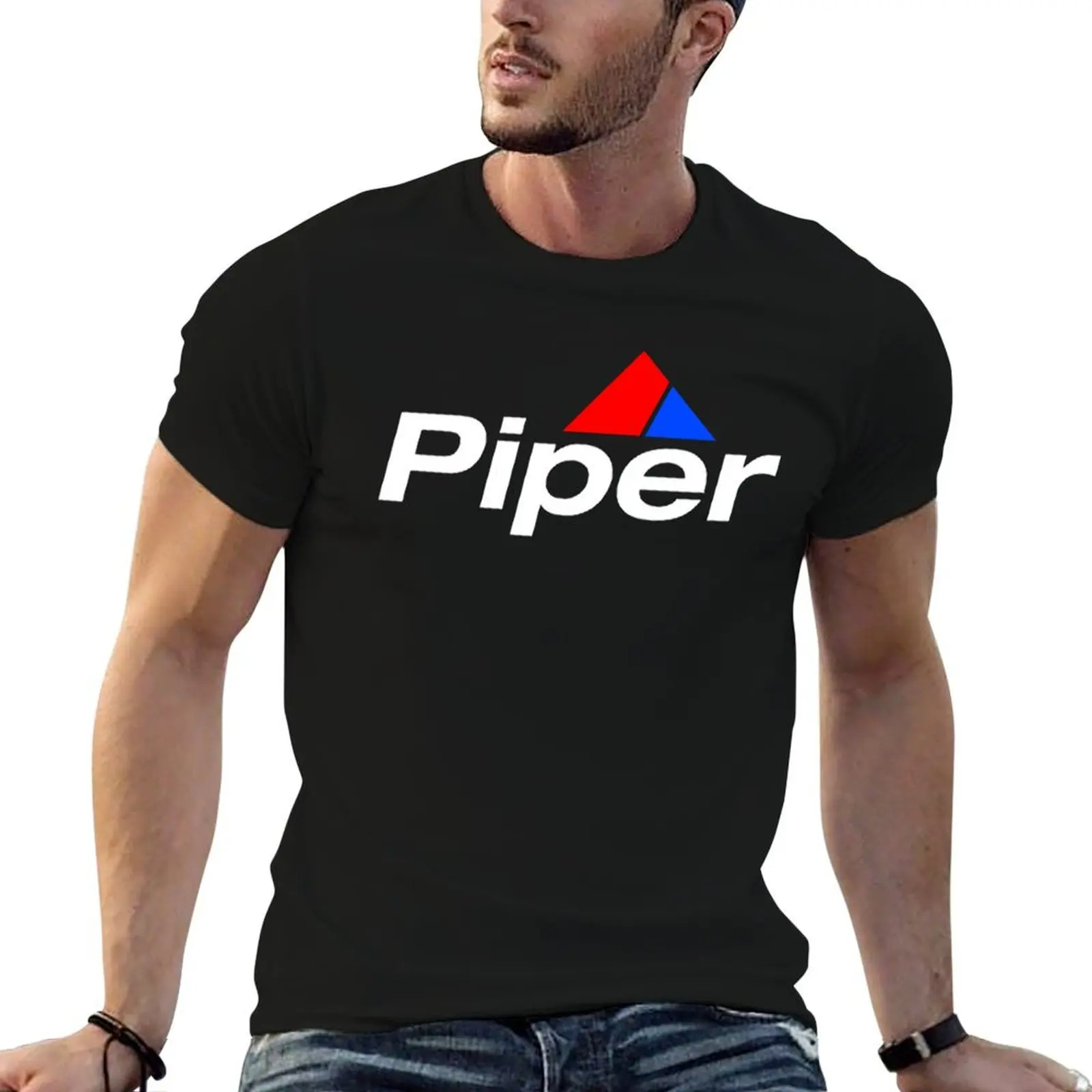 Piper Aircraft T-Shirt affliction shirts man clothes mens t shirts casual stylish
