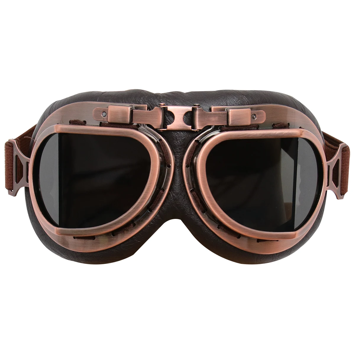 

Motor Riding Goggles Protective Glasses Anti Fog Black Windproof Dustproof Adjustable Strap Fits All Head Sizes Durability