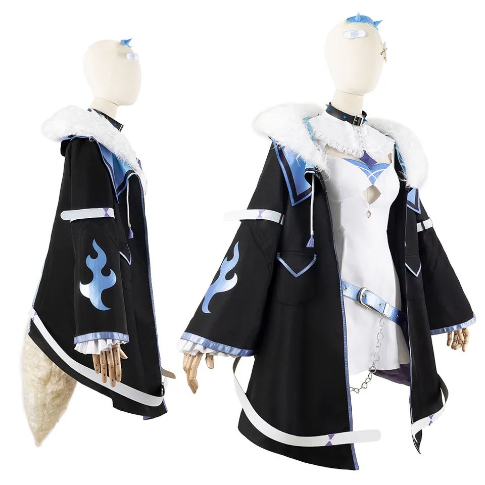 Vtuber Fuwawa mococo abyssgardコスプレコスチューム、fwmc Holden