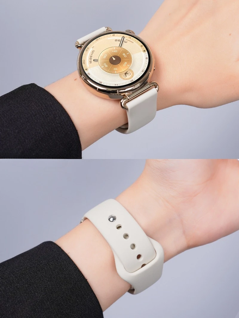 18mm Silicone Strap for Huawei Watch GT6 41mm/GT5 GT4 41mm Sports Comfortable Breathable Wristband Huawei Watch GT5 Pro 42mm view 4