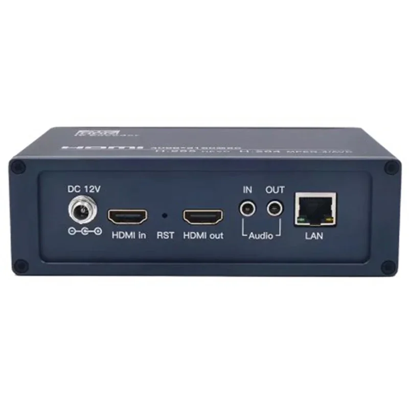 Broadcasting Streaming Equipment UHD 4K 60fps H265 HD Over IP Video Encoder Support HDR10