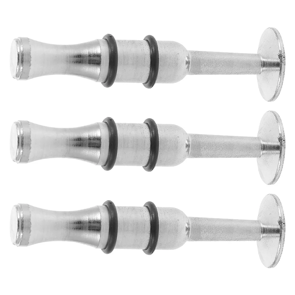 

3Pcs Trumpet Embouchure Trainer Metal Mouthpiece Strength Training Device Mouth Strength Practice Trumpet Accessories