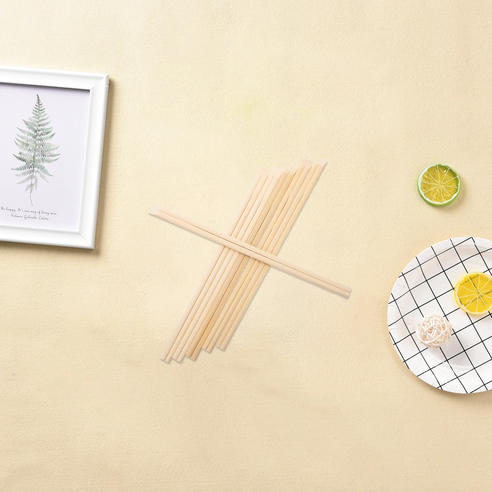 

Disposable Bamboo Chopsticks Material Eco Friendly Tableware Perfect for Takeaway Catering One Time Use