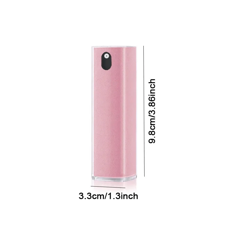 2in1 Microfiber Screen Cleaner Spray Bottle Set Mobile Phone Ipad Computer Microfiber Cloth Wipe Iphone Cleaning Glasses Wipes image 4