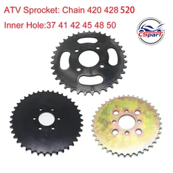 420 428 520 25T 30T 32T 33T 37T 39T 40T 48T Rear Sprocket For  ATV Quad Dirt Pit Pocket Bike Chopper