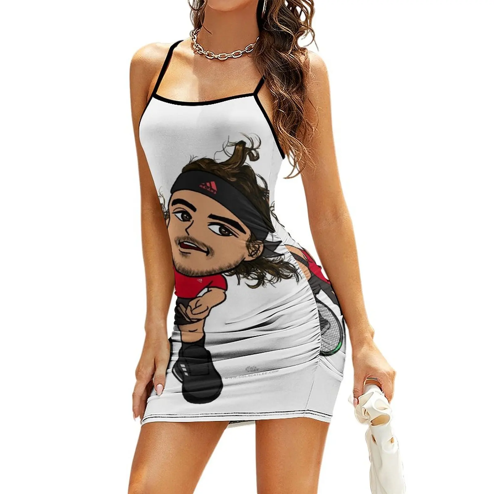 

Stefanos Tsitsipas Sling Dress elegant and pretty women's dresses Women's summer dresses Clothing female Dress