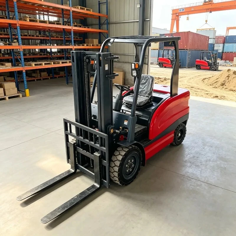 Portable Electric Forklift Truck 1.5 Ton Self Loading Hydraulic Lift for Warehouse Factory Narrow Space Customized