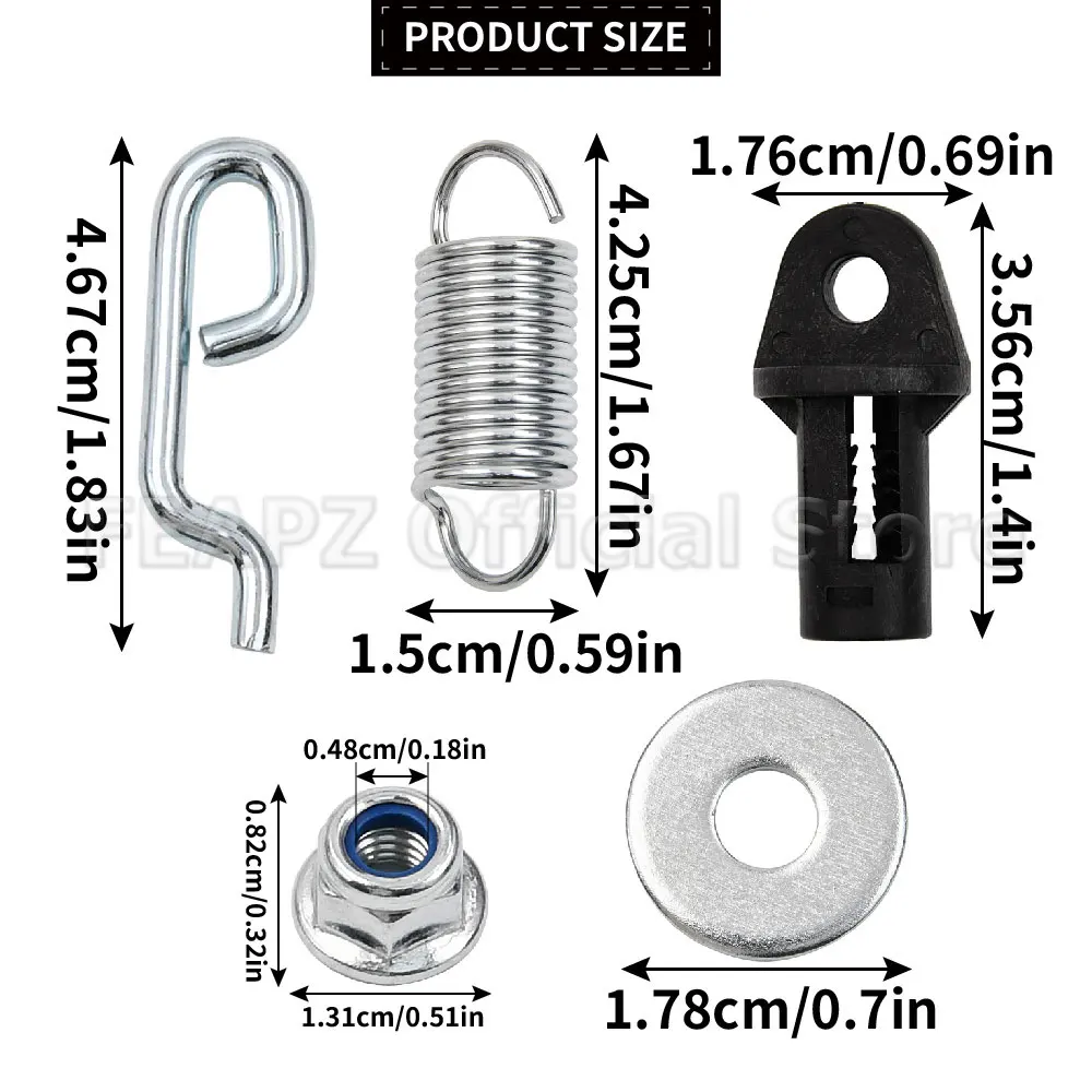 7H0711249 701711367 For VW T4 Sharan Seat Alhambra Ford Galaxy Handbrake Bush Repair Kit Replacement Accessories