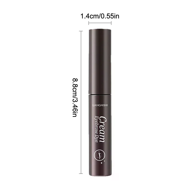 3 farben Langlebige Feste Augenbraue Mascara Creme Wasserdicht Färben Farbe Schnell trocknend Augenbraue Gel Mit Pinsel Augen Schönheit make-up