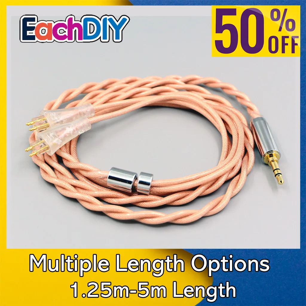 

Type6 756 core Shielding 7n Litz OCC Earphone Cable For FOSTEX TH900 TH1000RP TH1100RP TH-909 TR-X00 TH-600 MK2 LN007993