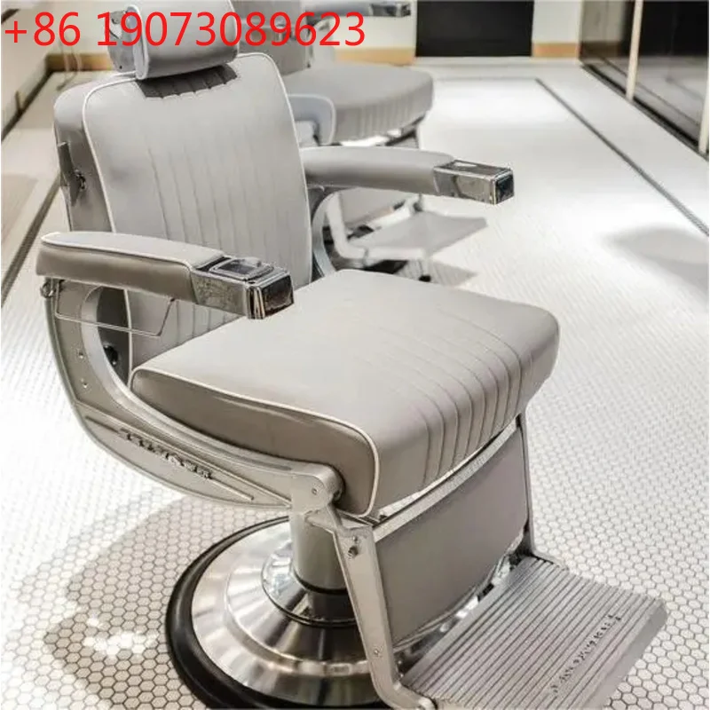 

Portable Metal Salon Barber Chair, Modern, High-Quality