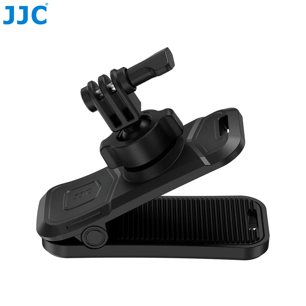 

JJC Backpack Clip Mount for Insta360 X5 X4 X3 Ace Pro 2 DJI Osmo Action 6 5 GoPro Hero 13 12 11 10 9 Action Camera Accessories