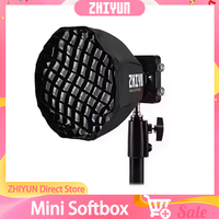 ZHIYUN Mini Softbox Octagon ZY Mount EX1H02 Accessories for Molus G60 X100 COB Video Light Photography Lighting