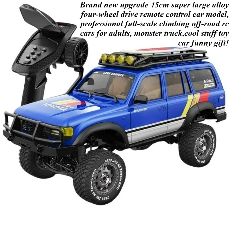 Cool Stuff Funny Gift-45cm Super Climbing Off-road Rc Cars for Adults,1:12 Alloy 4WD Rc Truck,Remote Control Car,Toys for Boys