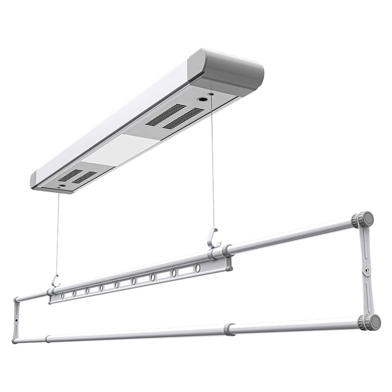 

Balcony Electric-Drive Airer Remote Control Lifting Clothes Hanging Machine Single Rod Cool Clothesline Pole Intelligence