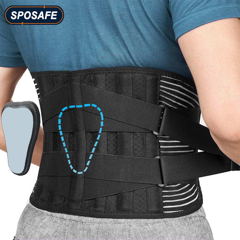 

Back Lumbar Support Belt Waist Orthopedic Corset Men Women Spine Decompression Waist Trainer Gym Sports Brace Back Pain Relief