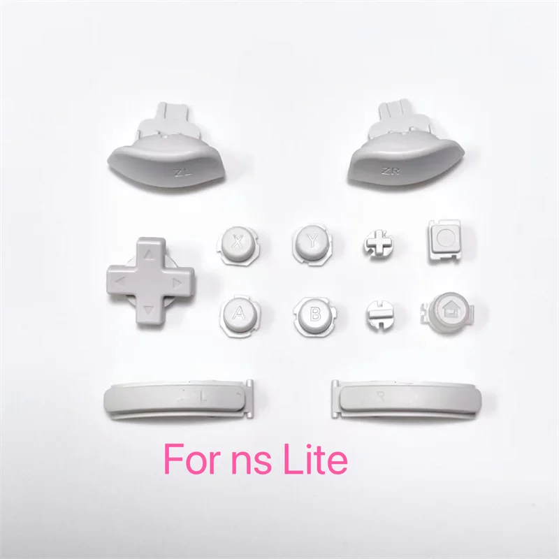 Original for Nintendo Switch Lite NS LITE Console Volume Power Keypad LR ZL ZR Home ABXY Direction Button Card Socket Slot Cover