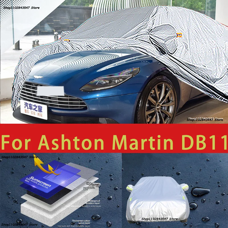 

For Ashton Martin DB11 Outdoor Protection Full Car Covers Snow Cover Sunshade Waterproof Dustproof Exterior Car accessories