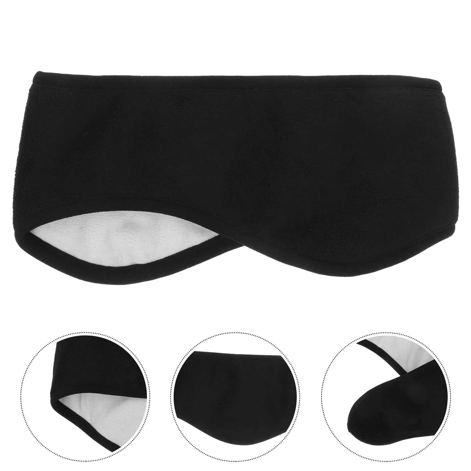 

Windproof Warm Earmuffs Noise Cancelling Ear Covers for Sleeping Adjustable Belt Cotton Lined Winter Ear Muffs Head Cover