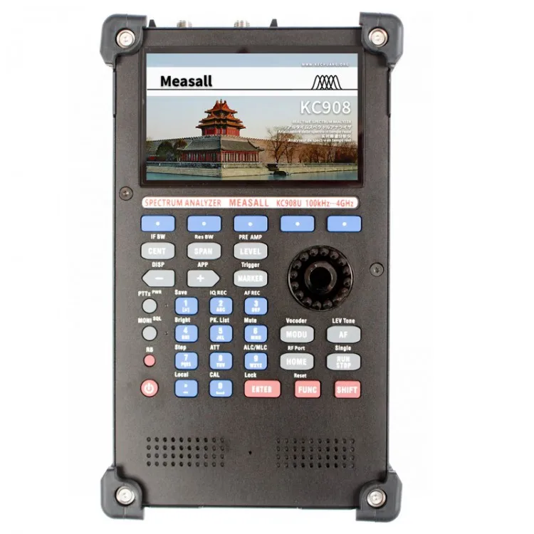 2026 Hot Sale KC908U Real-time Spectrum 100KHz-4GHz Handheld Signal Generator Receiver  Analyze Signals