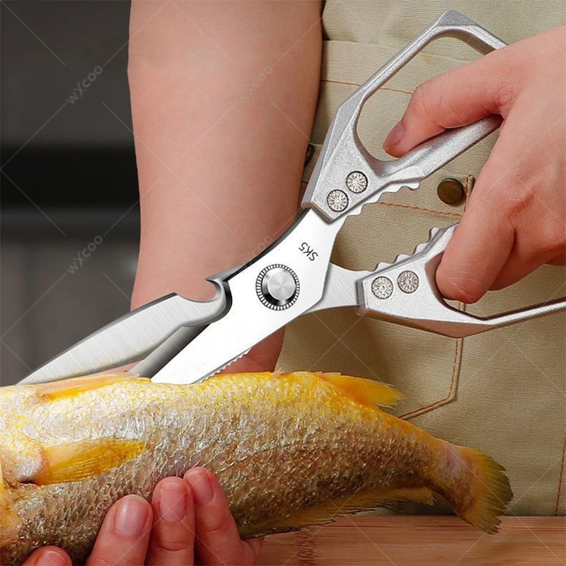 1-4pcs Kitchen All Stainless Steel Knives Household Kitchen Knives Japanese Santoku Knife Bone Chopping Knife Fruit Knife Set view 5