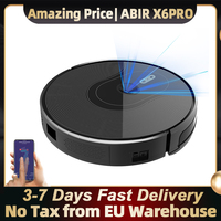 ABIR X6PRO Robot Vacuum Cleaner,Smart Eye System,APP Virtual Barrier,6000PA Suction,Smart Home Mop,Floor Carpet Cleaner