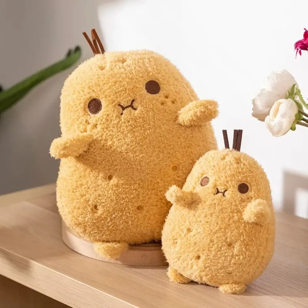 Sofa Decoration PP Cotton Small Potato Stuffed Soft Funny Food Mini Fluffy Plant Spud Throw Pillow Birthday Gifts
