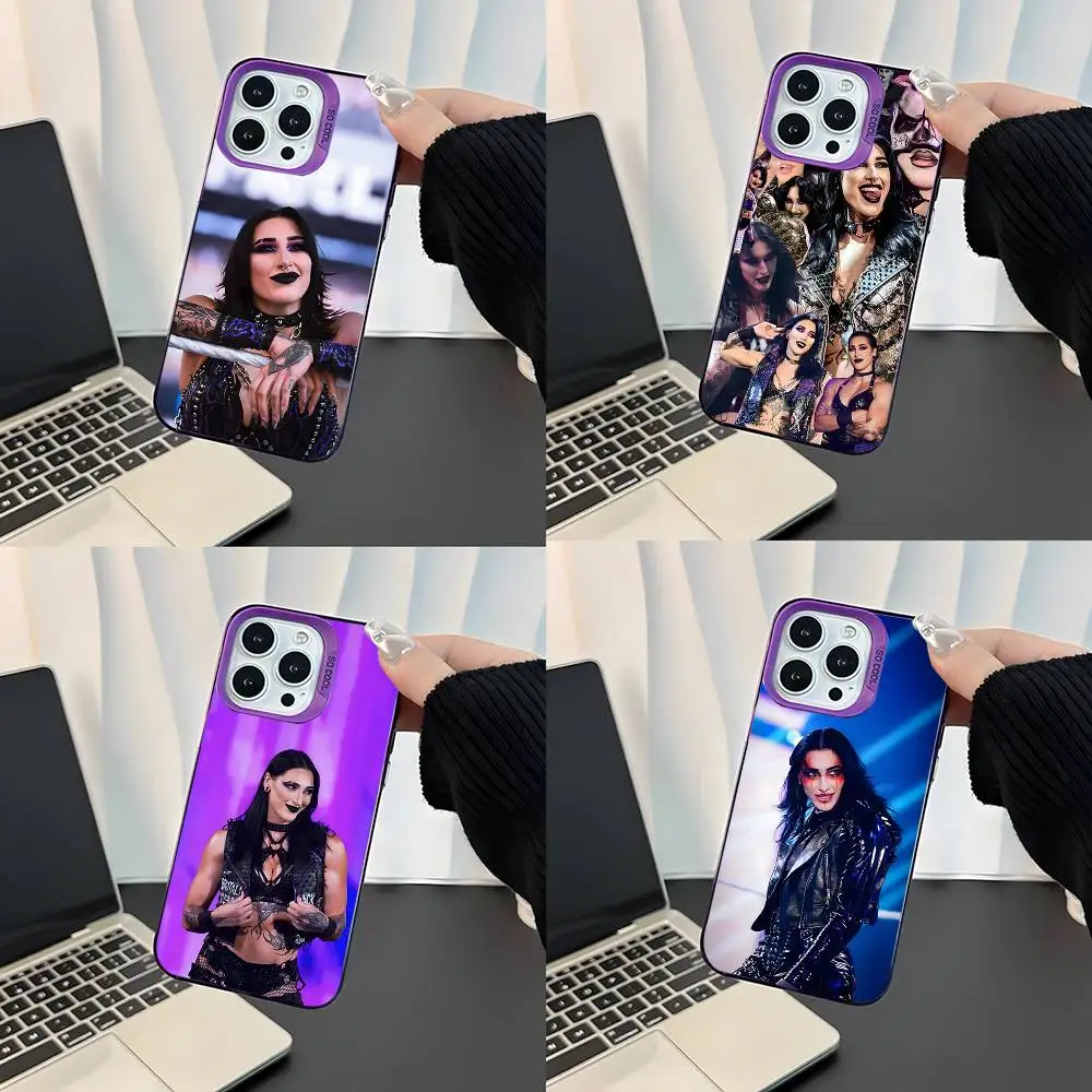 

R-Rhea wrestler Ripley For Purple Candy Matte Cover iPhone 17,16,15,14,13,12,11,Mini,Pro,E,SE4,XS,MAX