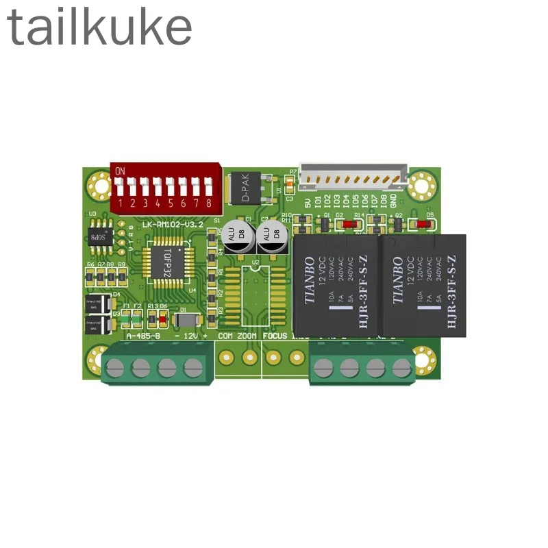 LK-RM102 RS485 Decoder Shield Decoder Can Control Infrared Light Wiper Two-way Relay