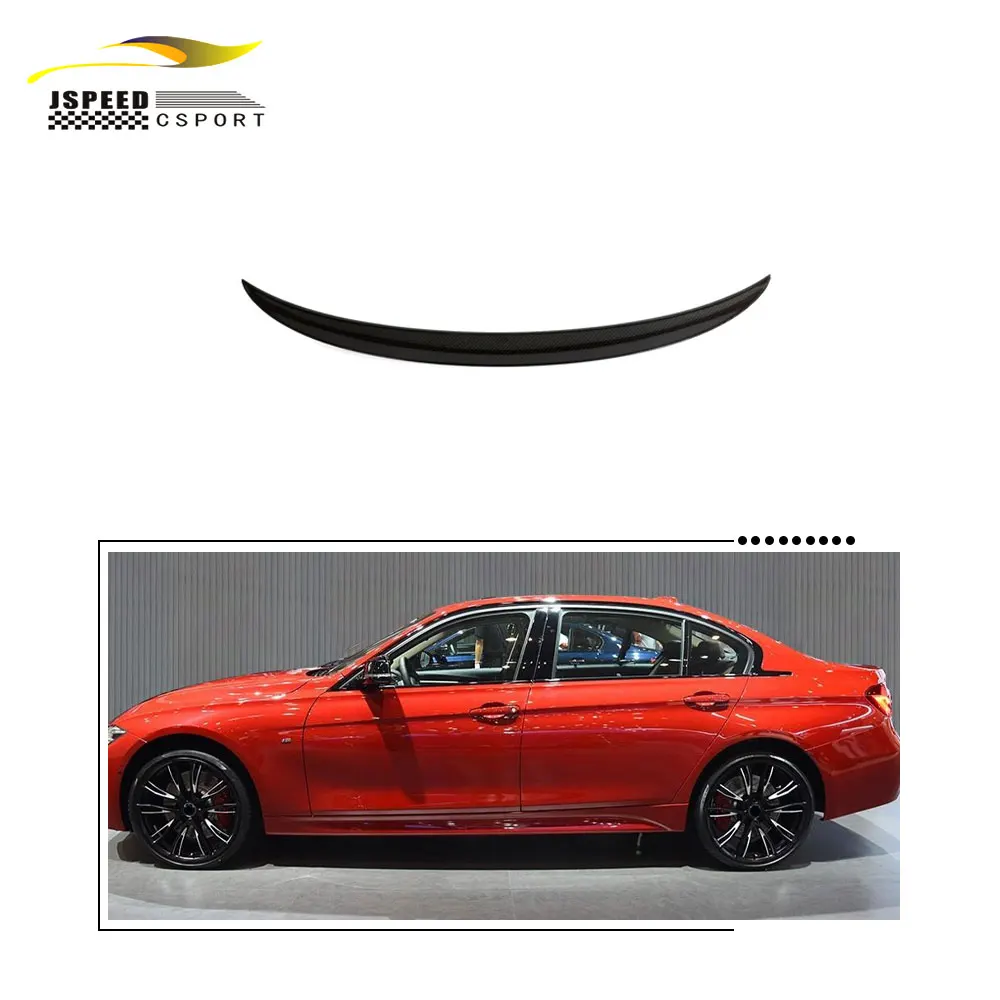 

Подходит для заднего спойлера из сухого углеродного волокна JCSPORTLINE. Подходит для BWM серии 3, F30, F35, F80 2012-2019.